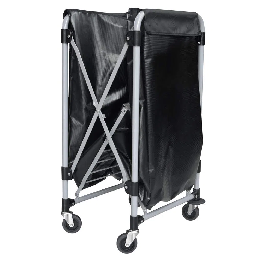 WAS 4434 150 Premium-Qualitä Wäschewagen mit Einem Wäschesack, 150L, 66cm Länge, 549.5cm Breite, 86cm Höhe