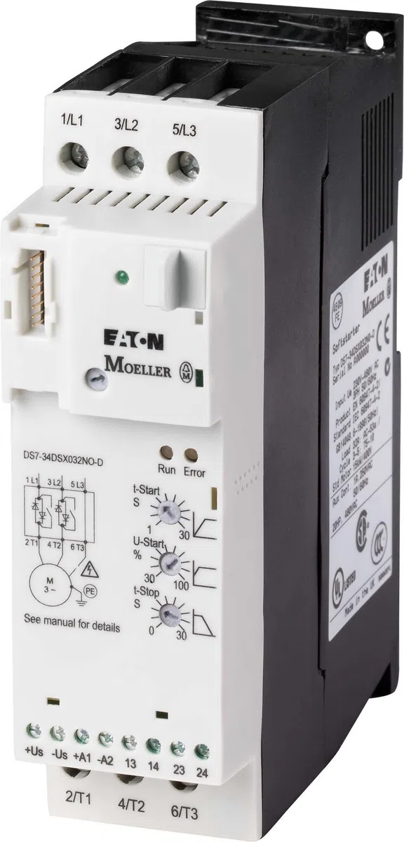 Eaton Eaton Moeller Sanftanlauf 3-phasig 15 kW, 460 V ac / 32 A