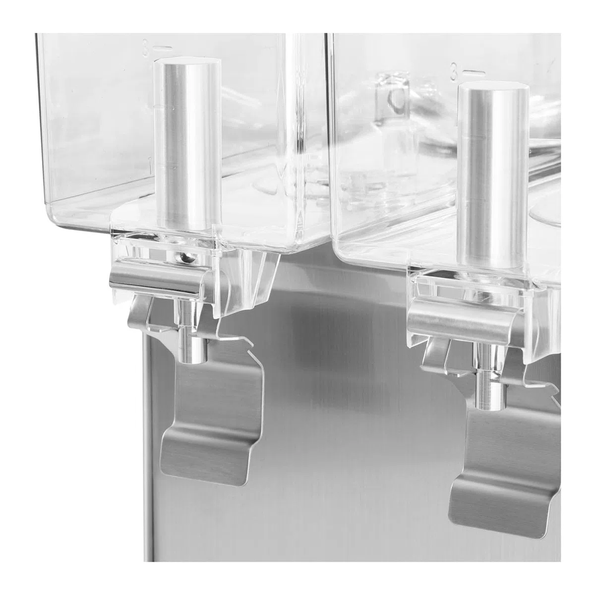 Royal Catering RC-JDD03 Saftspender 3 x 10 L Kühlsystem Dispenser Getränkespender Getränkespender mit Zapfhahn, Transparente