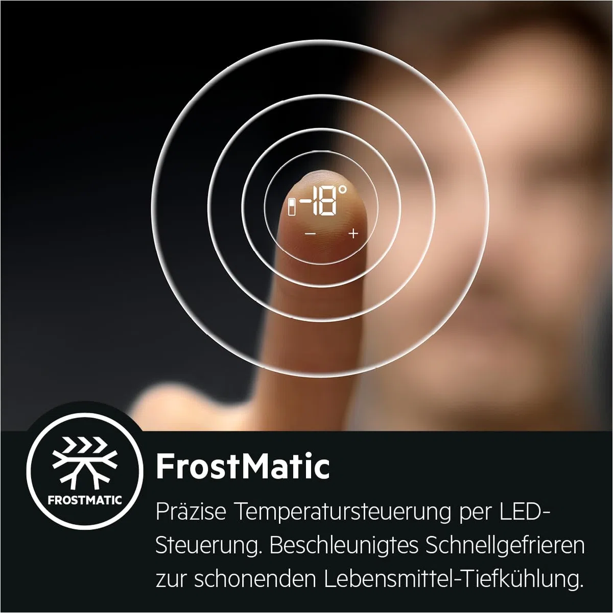AEG AHB526D1LW Gefriertruhe / 254 L/LowFrost - weniger Eisbildung/Temperaturalarm/Rollen/D