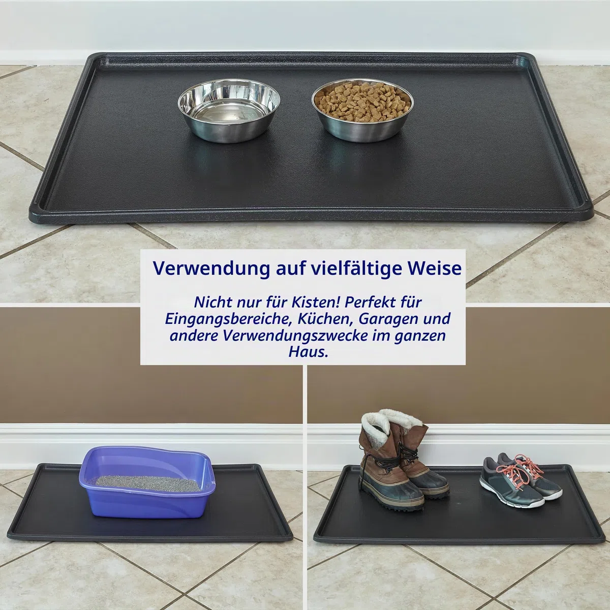 MidWest Homes for Pets Ersatz-Bodenwanne, Modell 24PAN, passend nur für die 106,68 cm Lange SUV-Hundebox Modell SL42SUV von Midwest, schwarz