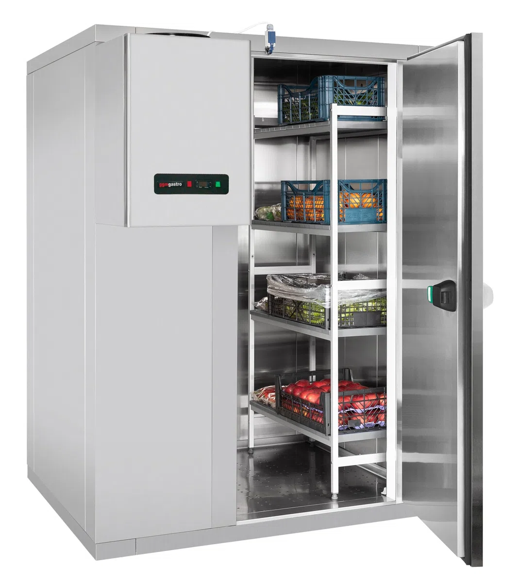 GGM Gastro | TKF1812E | Edelstahl Tiefkühlzelle - 1800x1200mm - 2,65m³