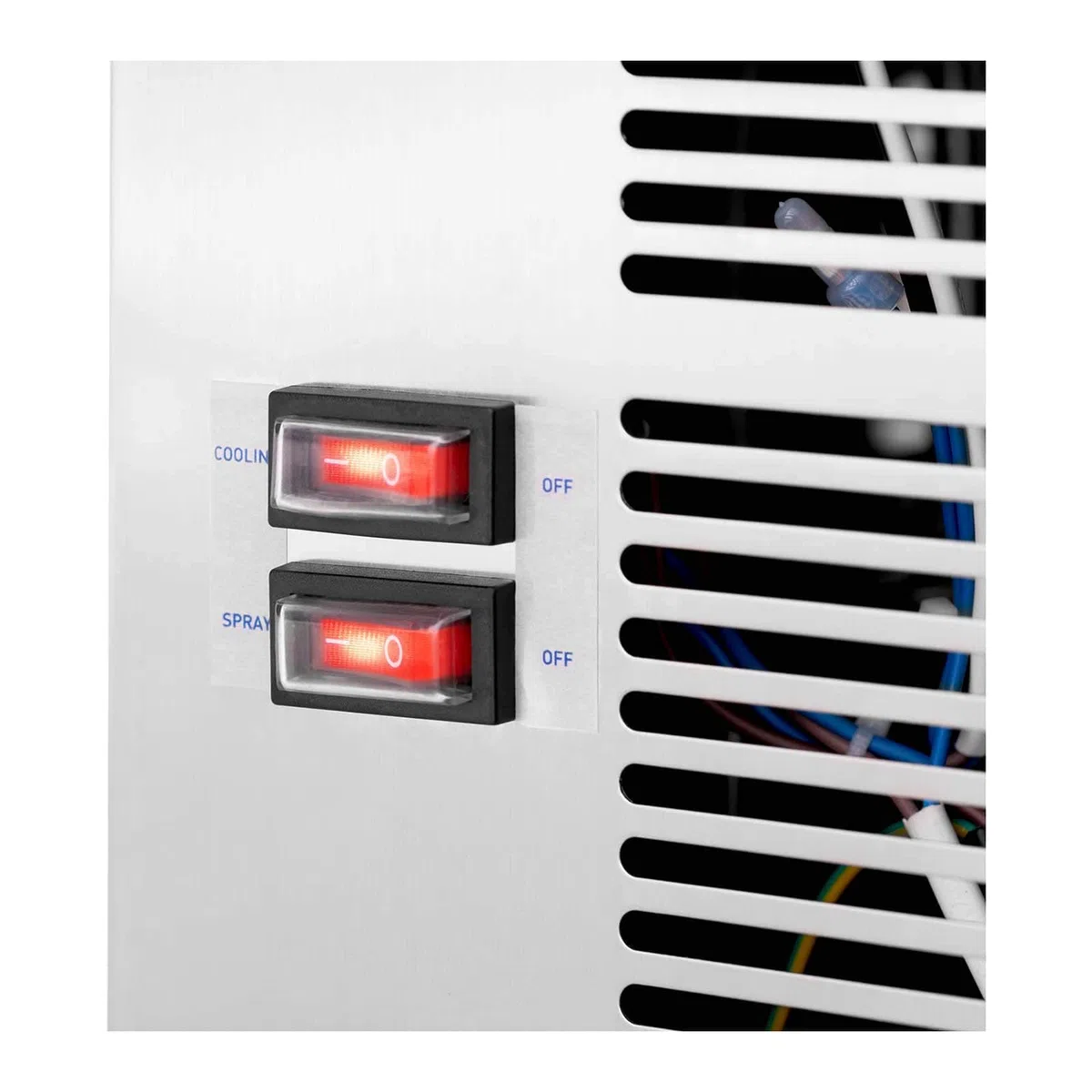 Royal Catering RC-JDD03 Saftspender 3 x 10 L Kühlsystem Dispenser Getränkespender Getränkespender mit Zapfhahn, Transparente