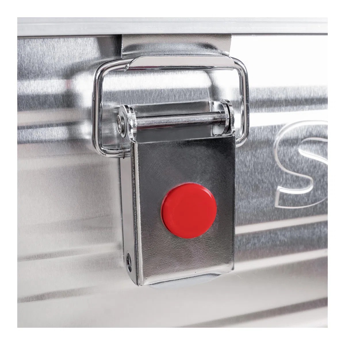 STIER Alubox Set, Aluminiumbox 50L 85L und 135L, stapelbare Transportkisten, Staub- und spritzwasserresistent mit Gummidichtung und Klapphandgriffen, für Transport und Lagerung