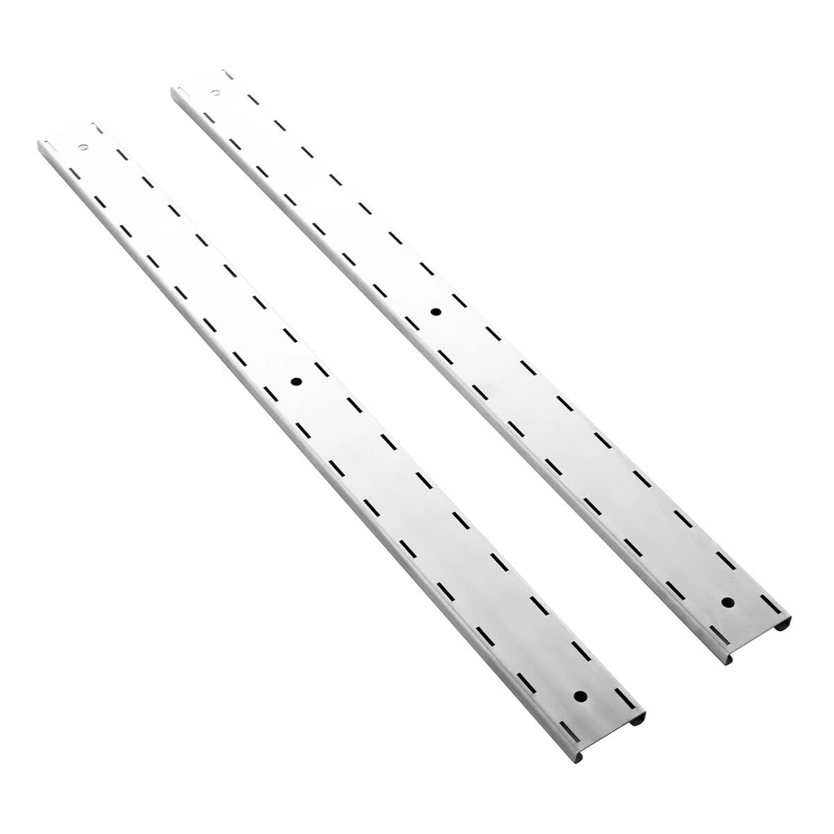 GastroHero Edelstahl Wandregal doppelt I 120 x 40cm Wandbord Gastronomie I Edelstahlregal mit 2 Ablageböden I Hängeregal Edelstahl für Küche & Gastro