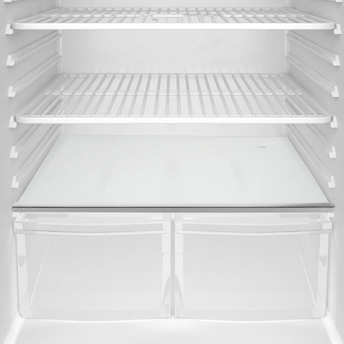 Operitacx Glasablage mit Stabiler Unterstützung Kühlschrank aus Gehärtetem Glas 30 X 27cm für Gefrierschrank und Lebensmittelbehälter im Haushalt